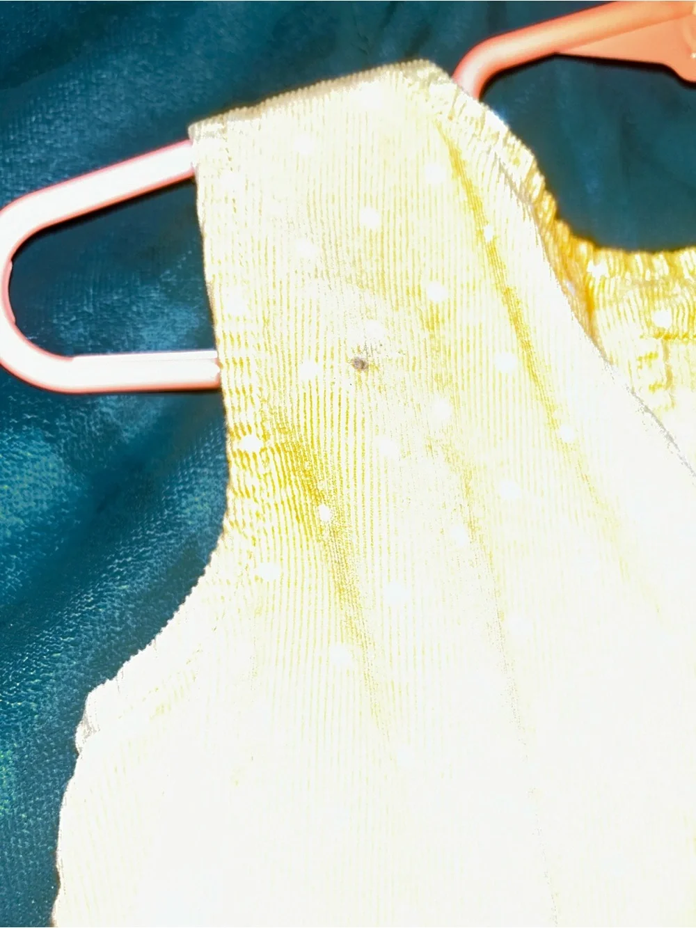 GAP Bright Yellow Polka Dot Sleeveless Dress